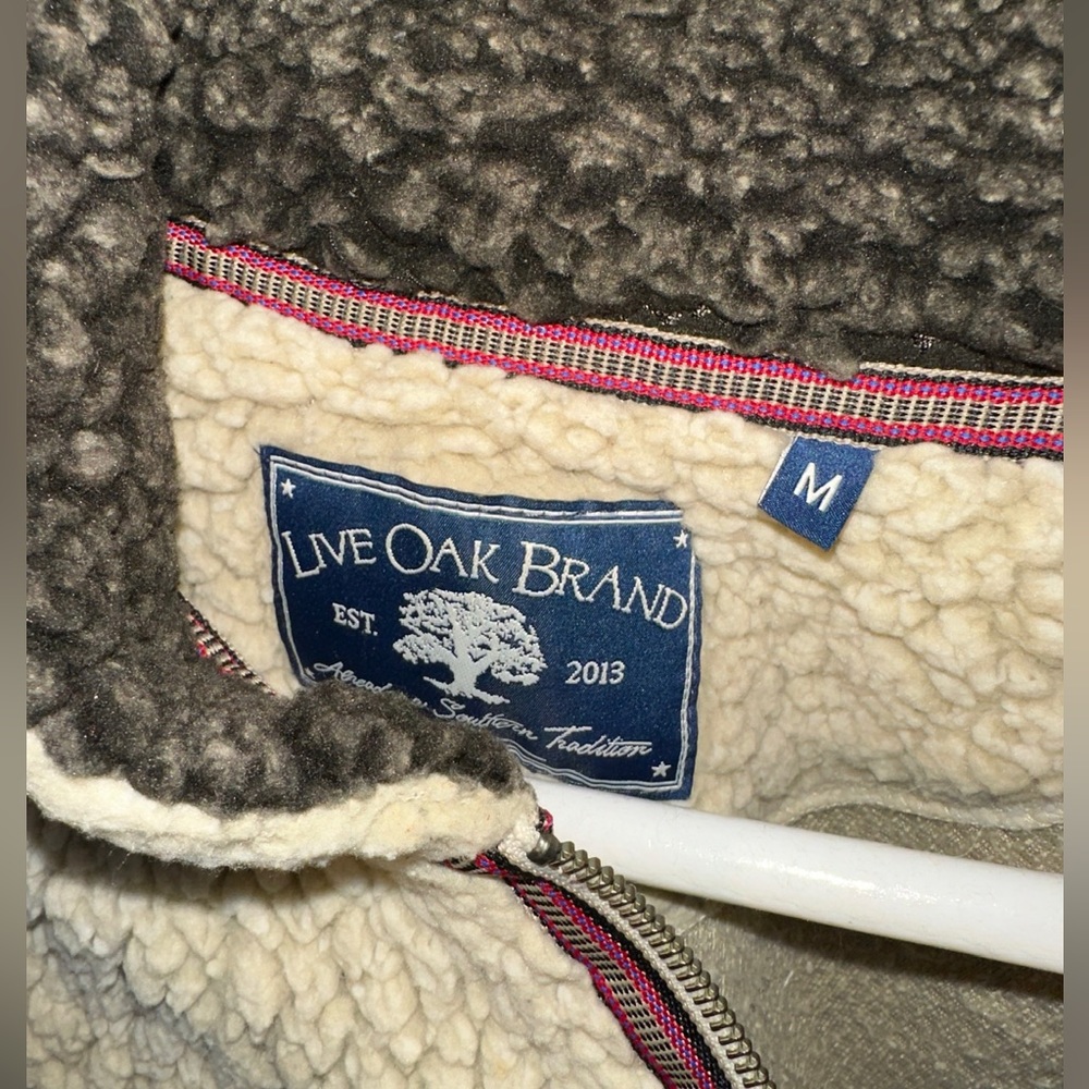 Live Oak Brand zip up puppy fluffy puffer vest - Picture 3 of 4